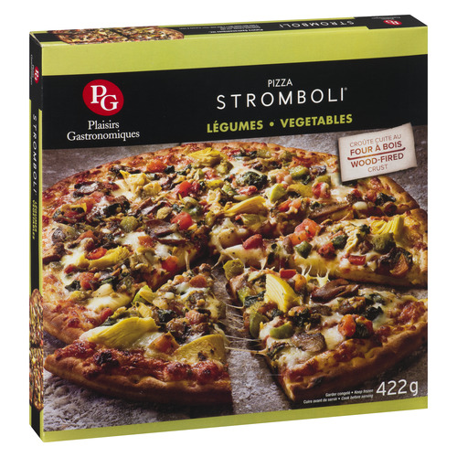 Stromboli Frozen Pizza Vegetable