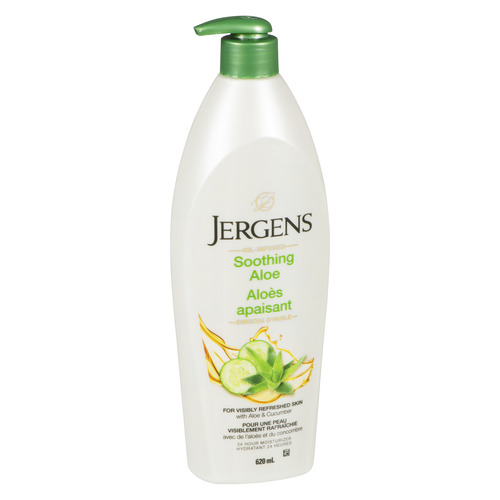 Buy Jergens 24 Hour Moisturizer Soothing Aloe 620 ml | Thrifty Foods
