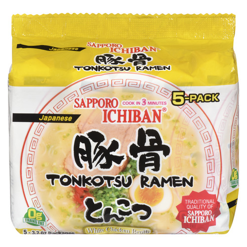Sapporo Ichiban Tonkotsu Ramen White Chicken Broth