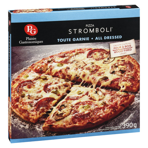 Plaisirs Gastronomiques Frozen Pizza Stromboli All Dressed