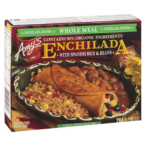 Amy's Kitchen Frozen Whole Meal Enchilada