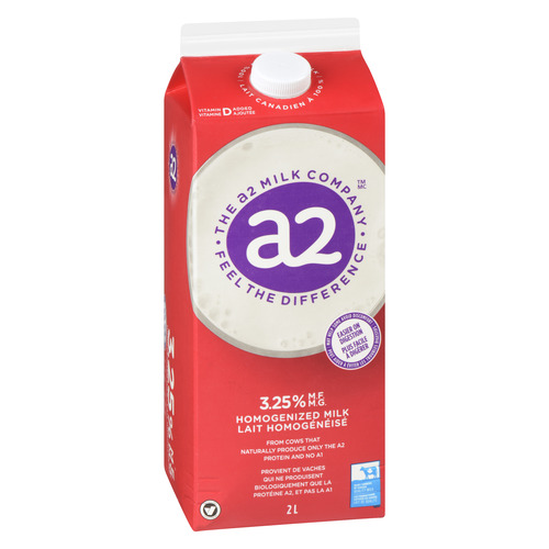 Buy A2 3.25% Milk Homogenized 2 L | FreshCo