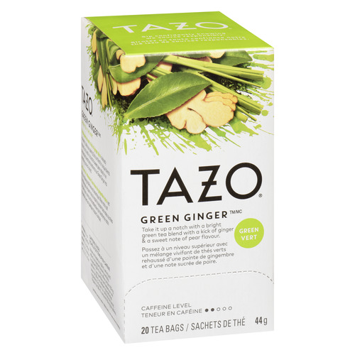 Buy Tazo Caffeine-Free Green Tea Green Ginger 20 Tea Bags