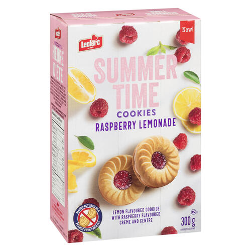 Buy Leclerc Summer Time Cookies Raspberry Lemonade 300 g | Safeway