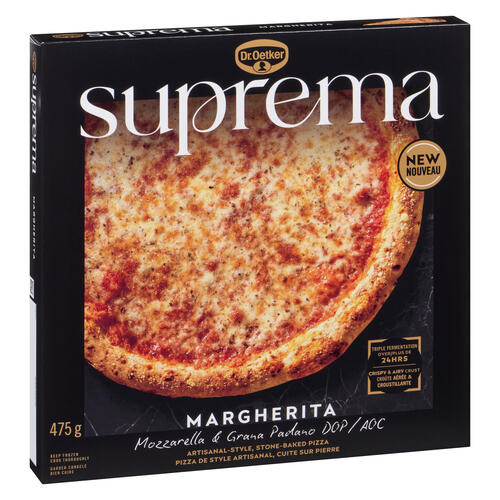 Buy Dr. Oetker Suprema Frozen Pizza Margherita 475 g | IGA
