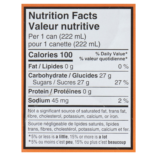 Buy Crush Soft Drink Orange 6 x 222 ml (cans) | Safeway Canada