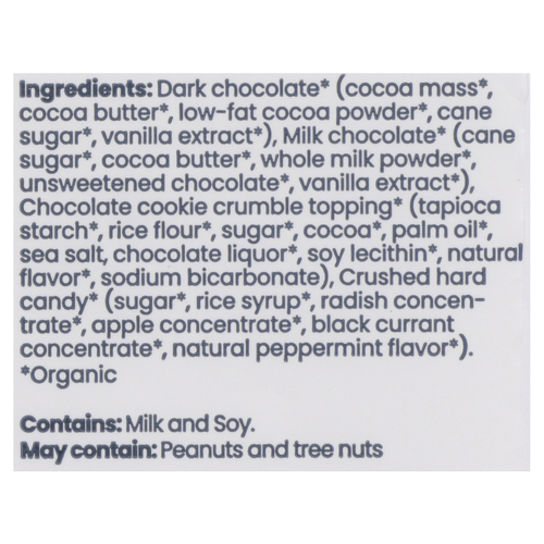 Buy Chocxo Dark Milk Chocolate Snaps Peppermint & Cookie Crunch 98
