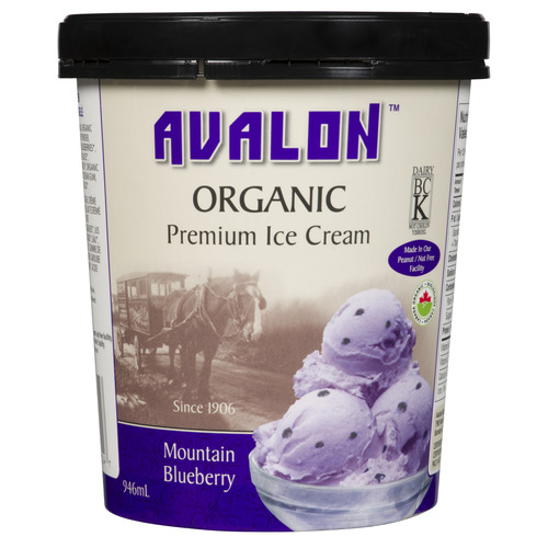 Buy Avalon Organic Ice Cream Mountain Blueberry 946 ml | Safeway