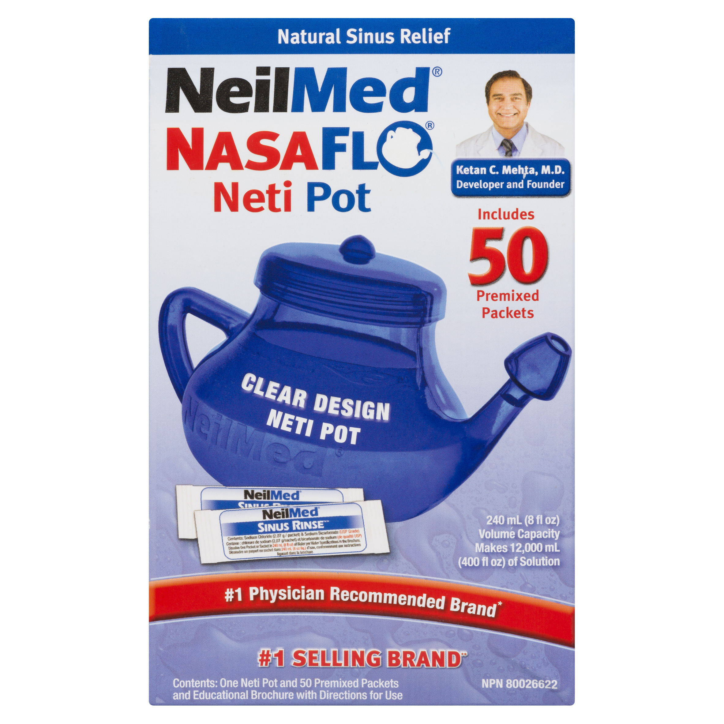 Buy NeilMed Nasal Flow Neti Pot 1 EA | Sobeys Inc.