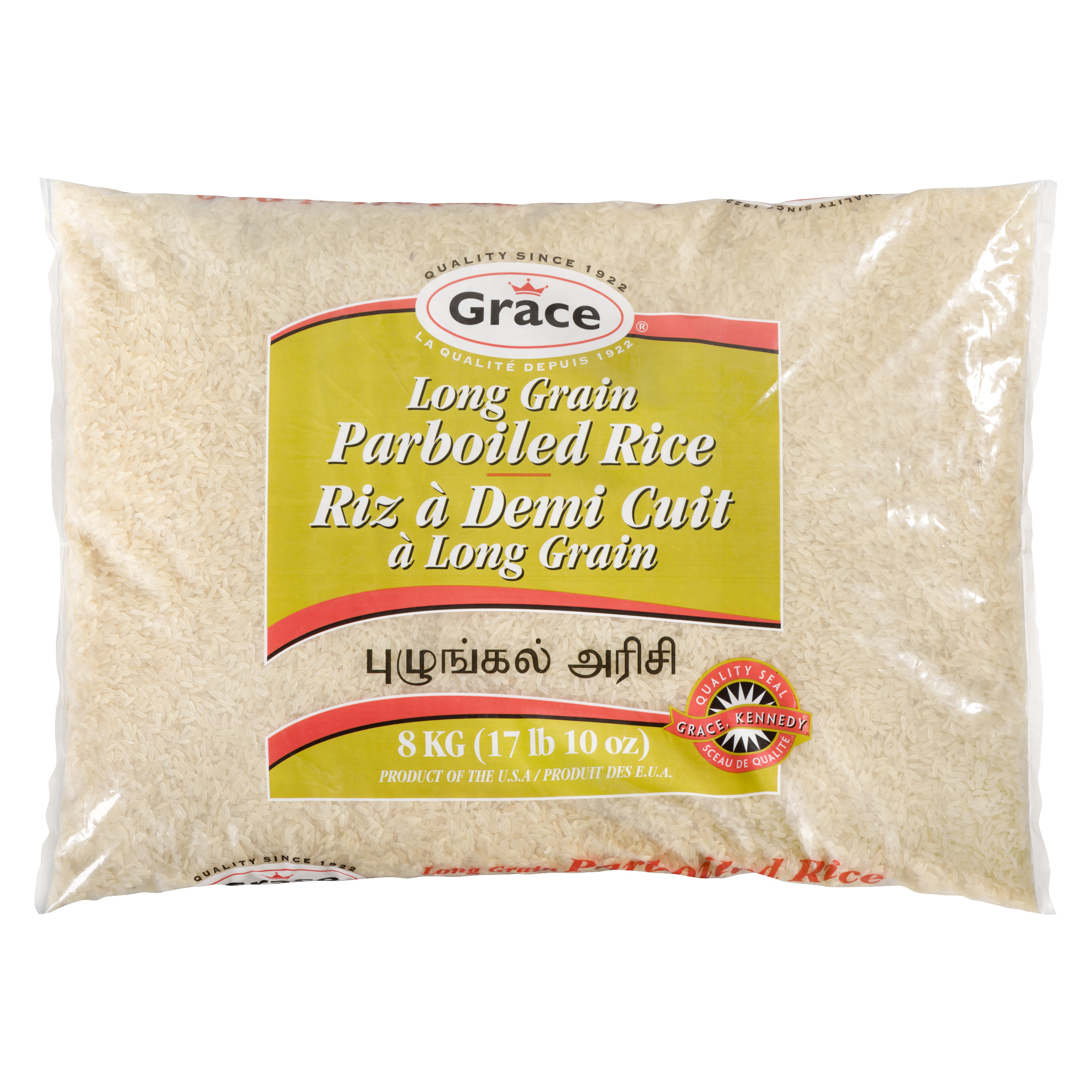 Buy Grace Long Grain Parboiled Rice 8 kg | FreshCo