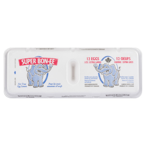 Burnbrae Farms Super Bon-ee White Eggs Extra Large