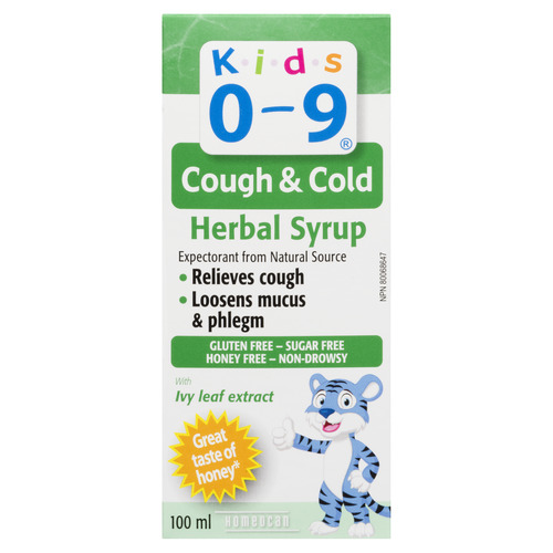 Buy Kids 0-9 Herbal Remedies Syrup Cold & Cough 100 ml | Foodland