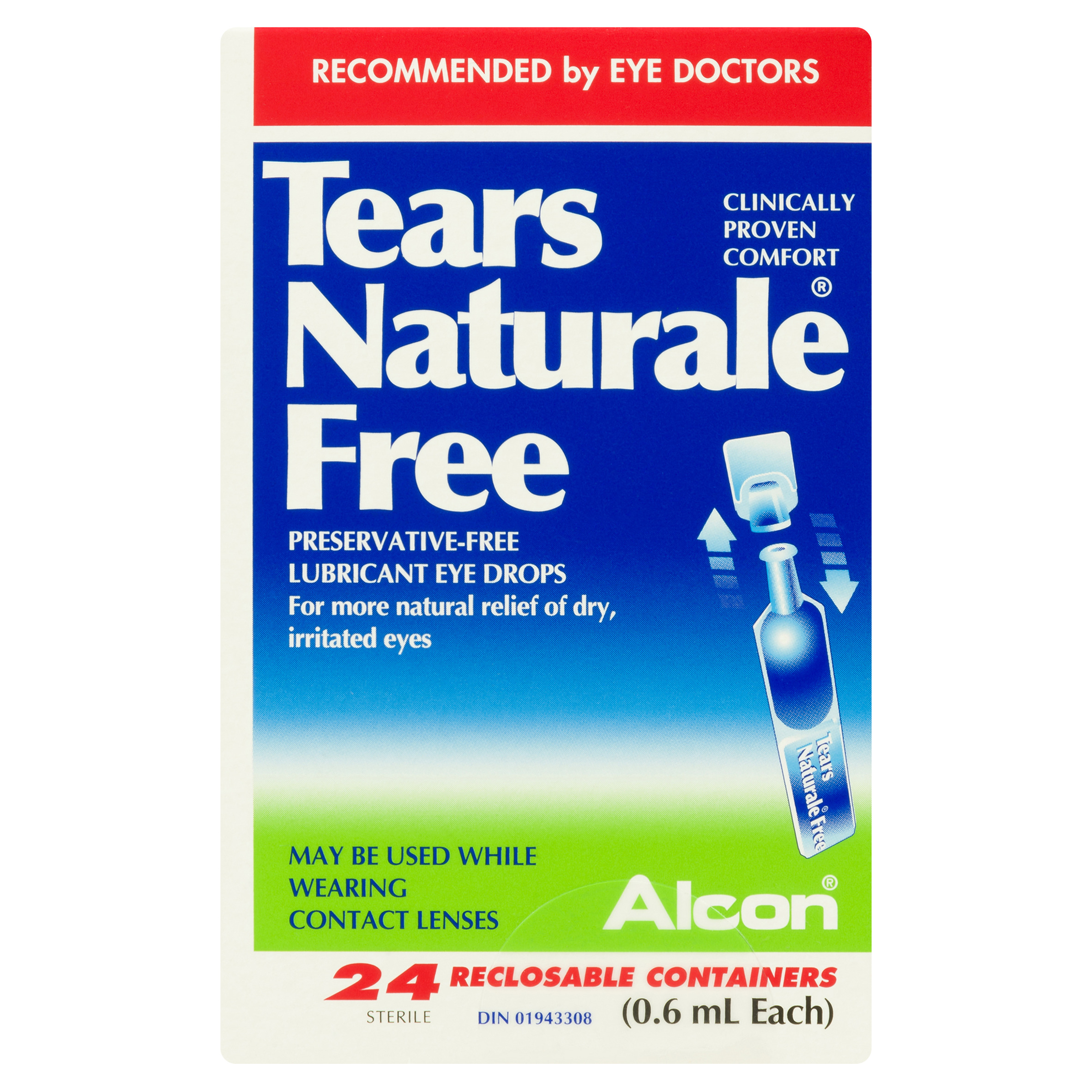 Buy Alcon Tears Naturale Eye Drops Free 24 Use 24 x 0.6 ml | Thrifty Foods