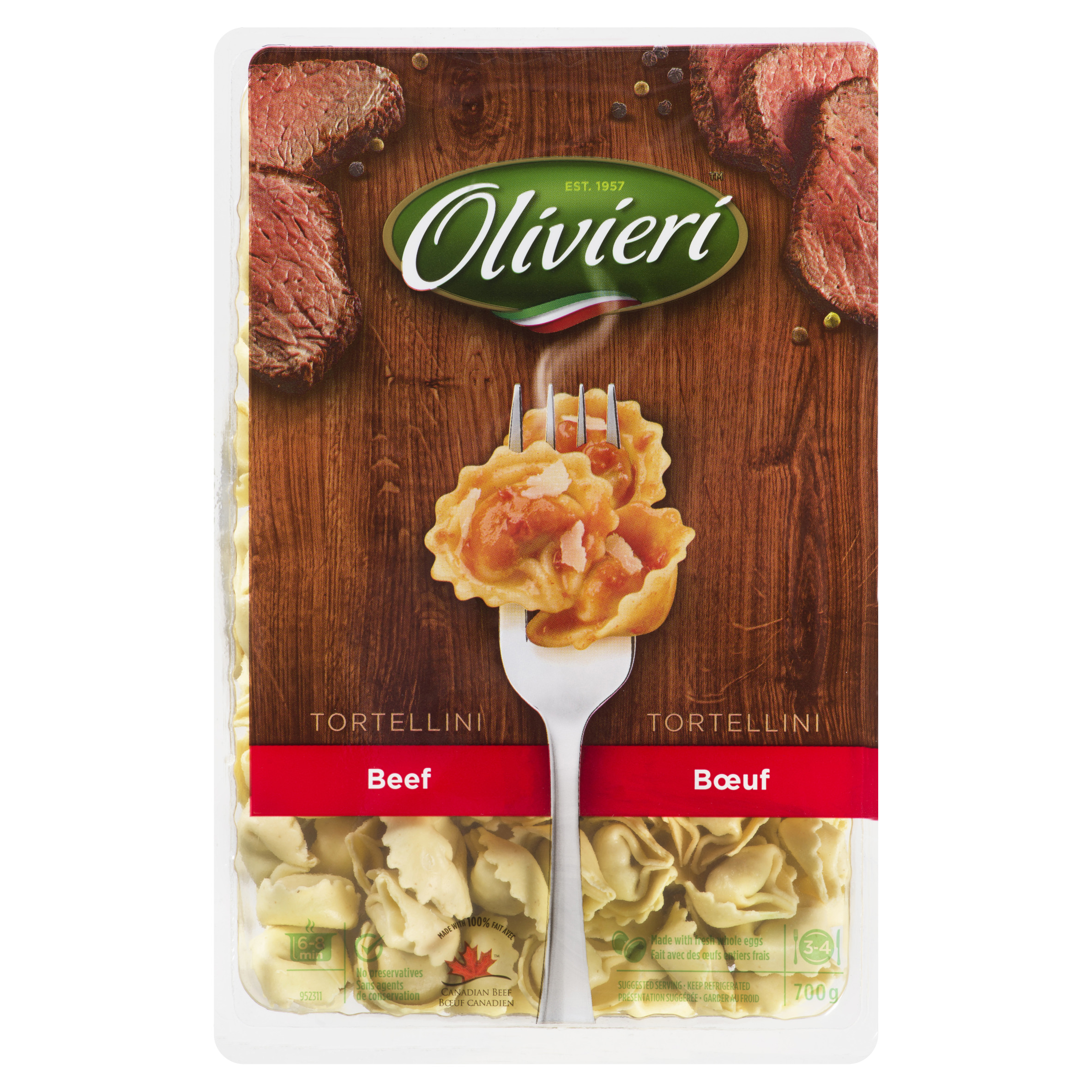 Olivieri Beef Tortelini