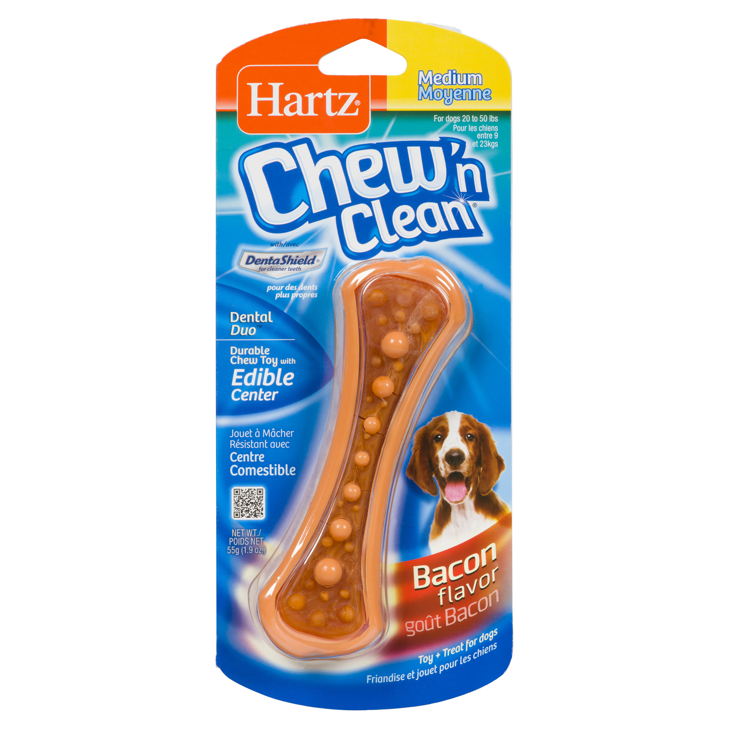 Hartz Medium Dog Toy Chew 'n Clean