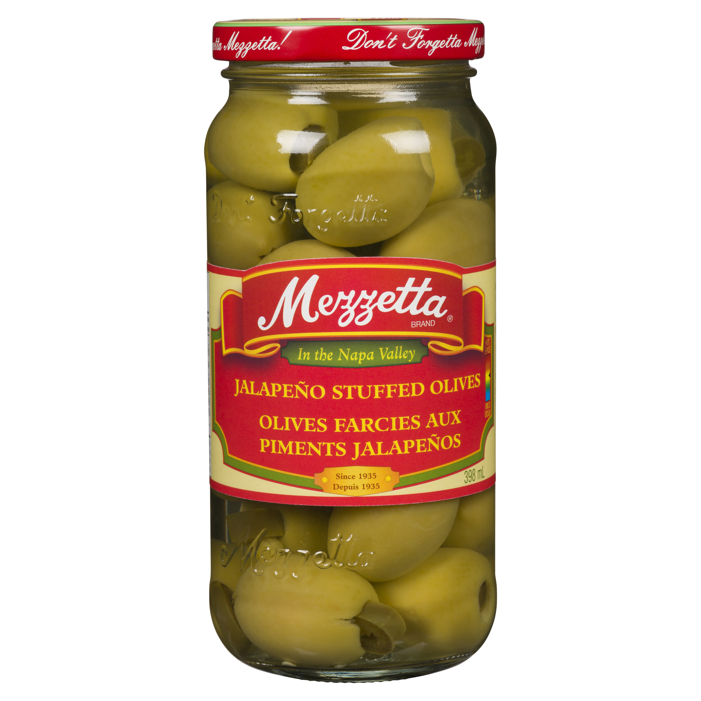 Buy Mezzetta Jalapeno Stuffed Olives 398 ml | Sobeys Inc.