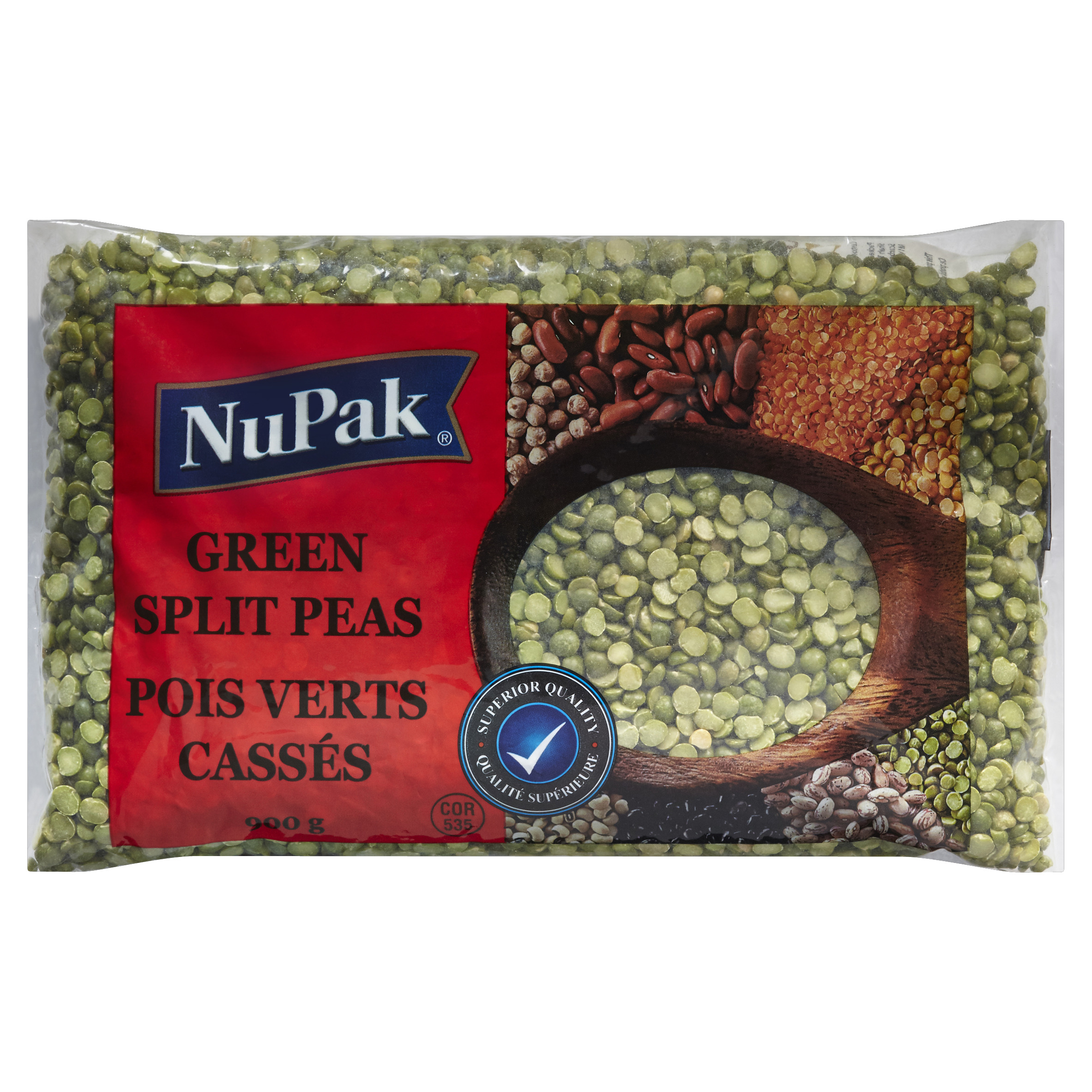 NuPak Green Split Peas