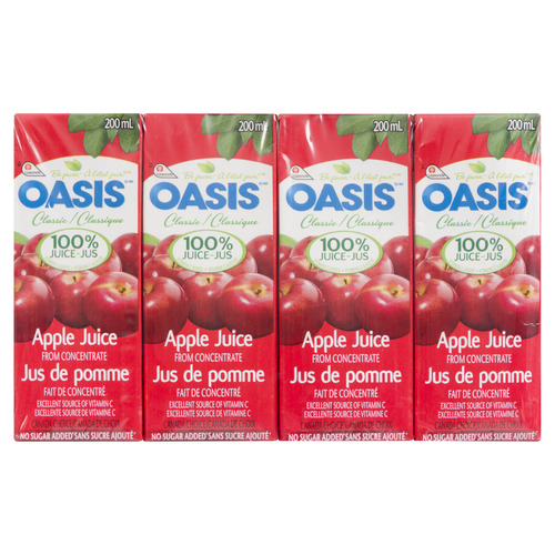 Oasis Fruit Juice Classic Apple 8 x 200 ml
