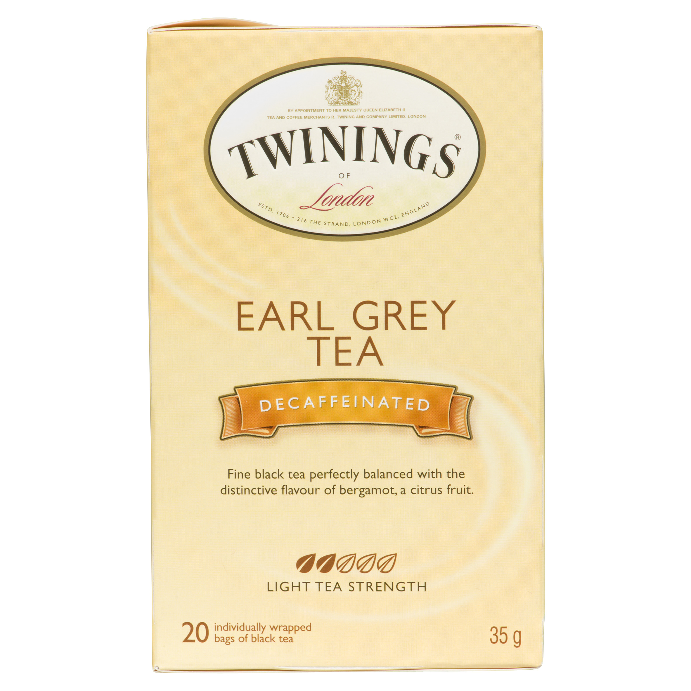Twinings Decaffeinated Earl Grey Tea
