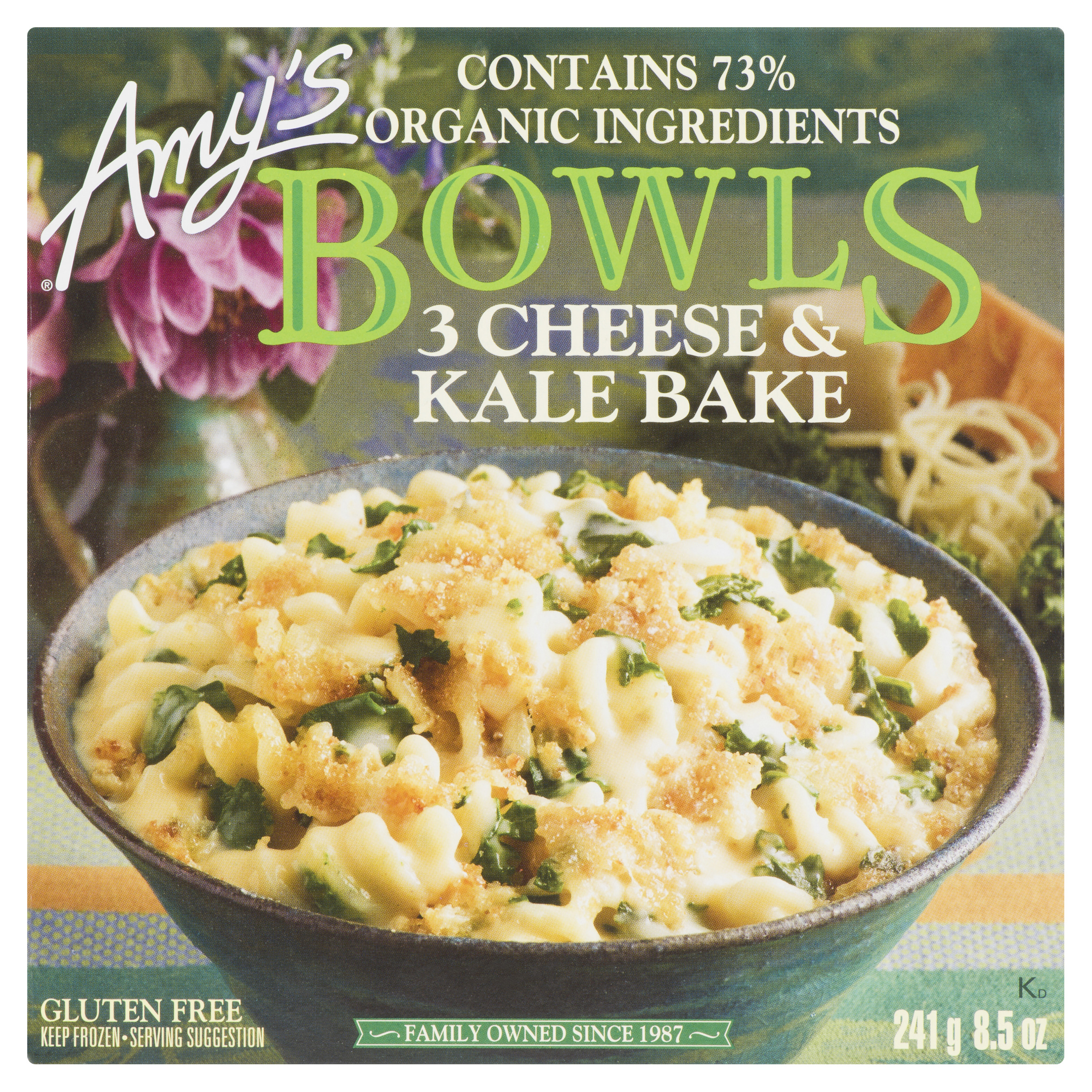 AMY'S Organic Bowls 3 Cheese & Kale Bake