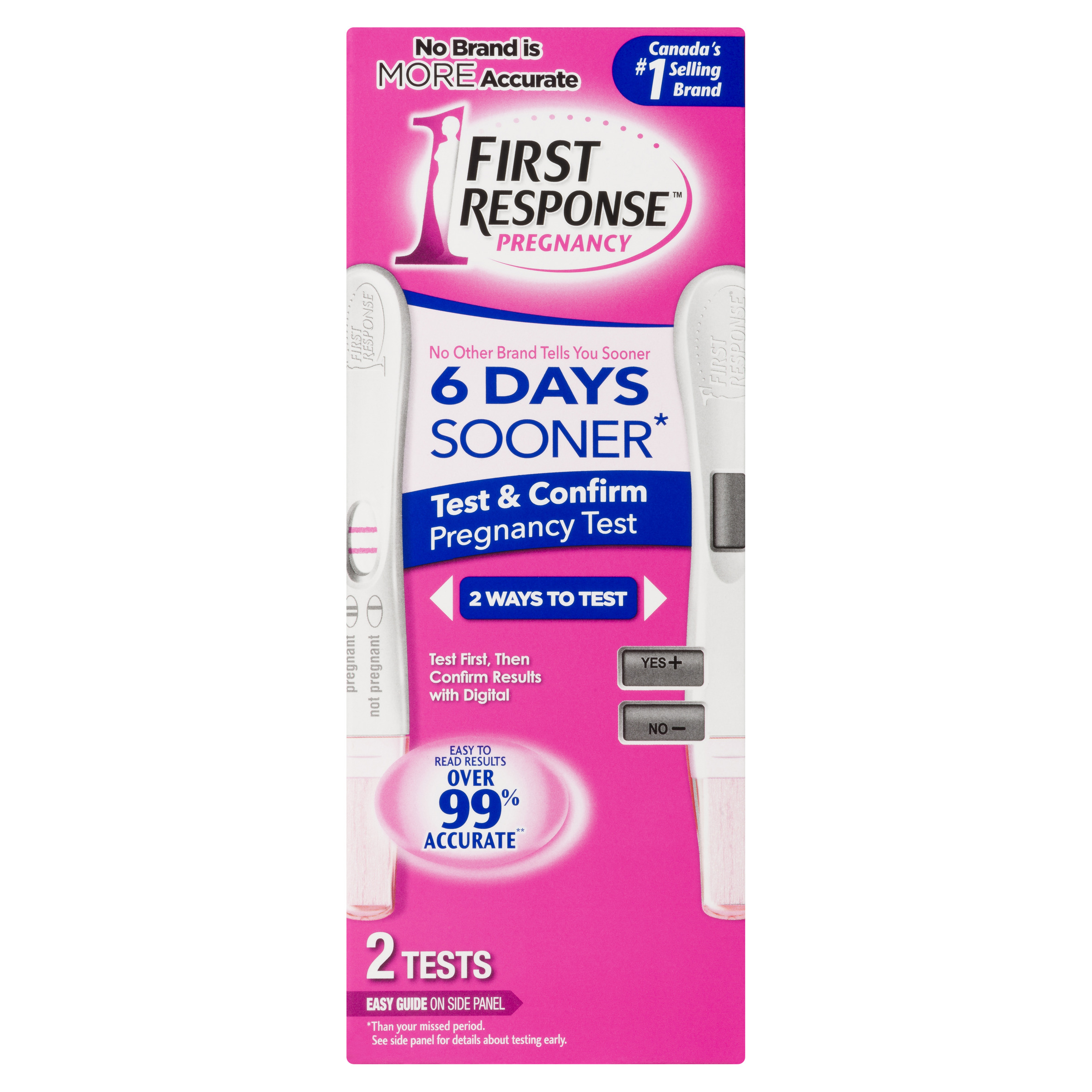 Buy First Response Test & Confirm Pregnancy Test 2 EA | Safeway Canada