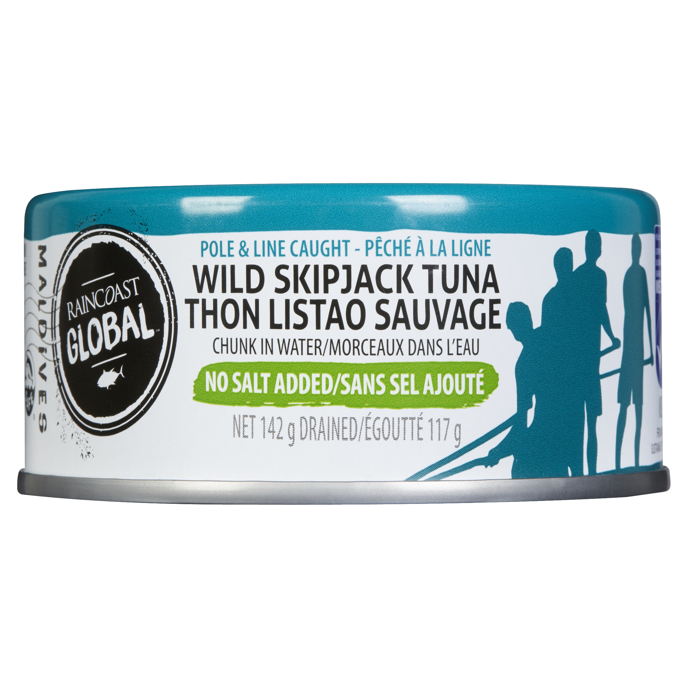 Raincoast Trading Wild Skipjack Tuna No Salt