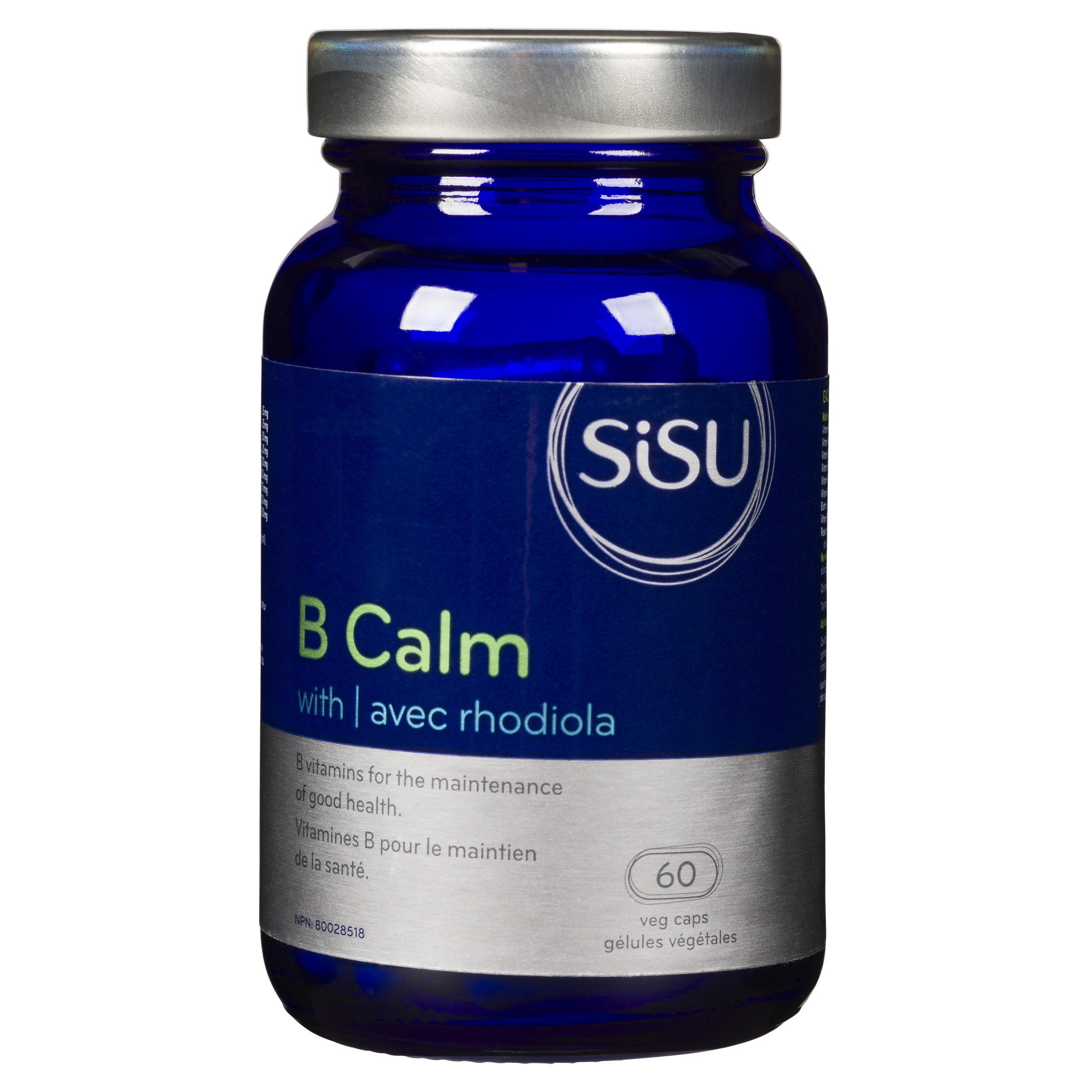 Buy Sisu Vitamins B Calm With Rhodiola 60 Vegetables Capsules | Sobeys Inc.