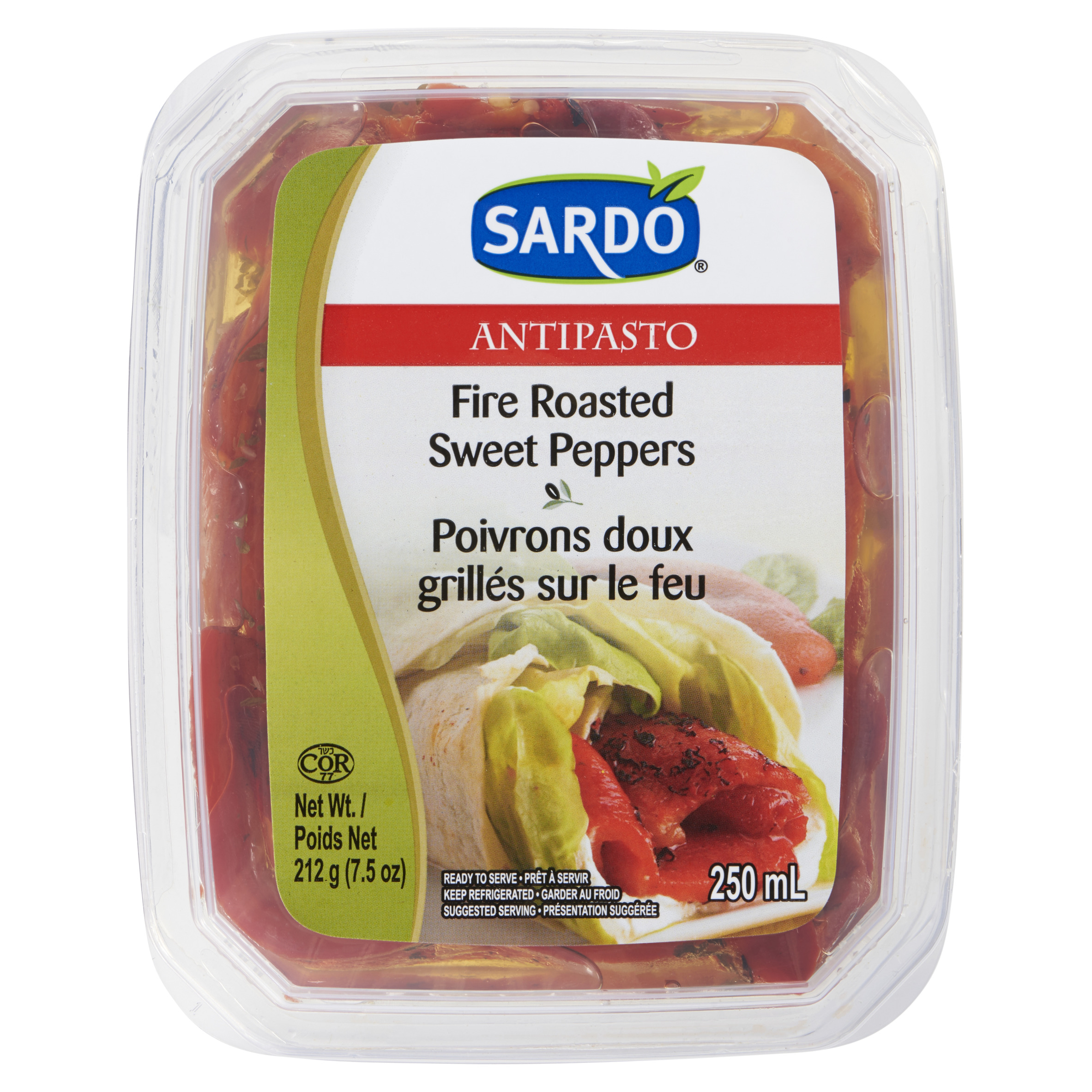 Sardo Antipasto Fire Roasted Sweet Peppers