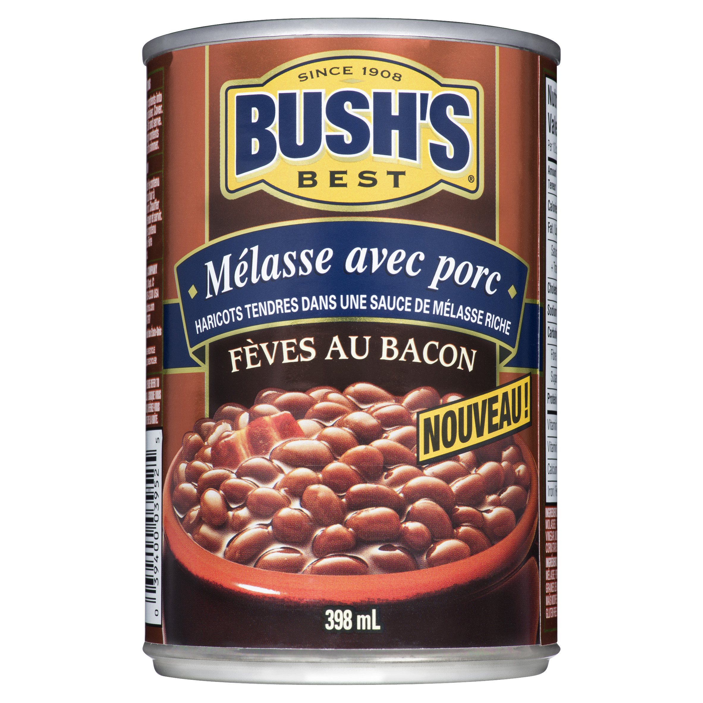 Buy Bush's Baked Beans Molasses With Pork 398 ml | Sobeys Canada