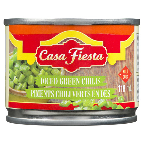Buy Casa Fiesta Green Chilies Diced Mild 118 ml | Safeway Canada