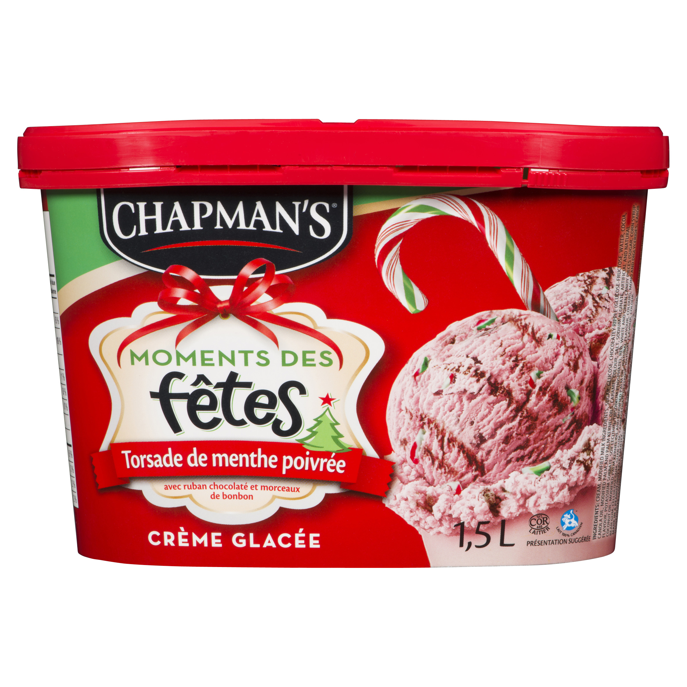Buy Chapmans Ice Cream Holiday Moments Peppermint Twist 1.5 L