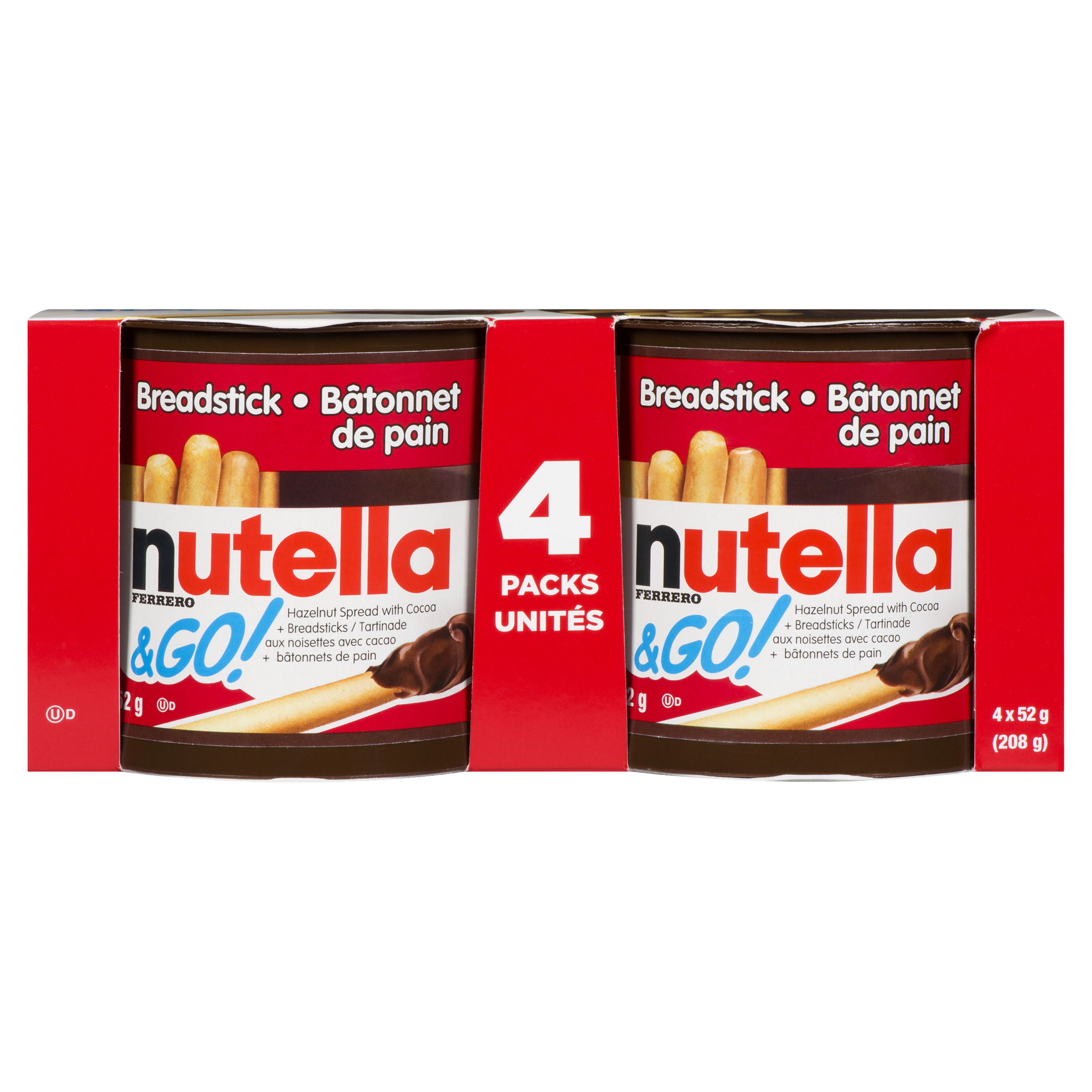 Nutella & Go Breadsticks Spread
