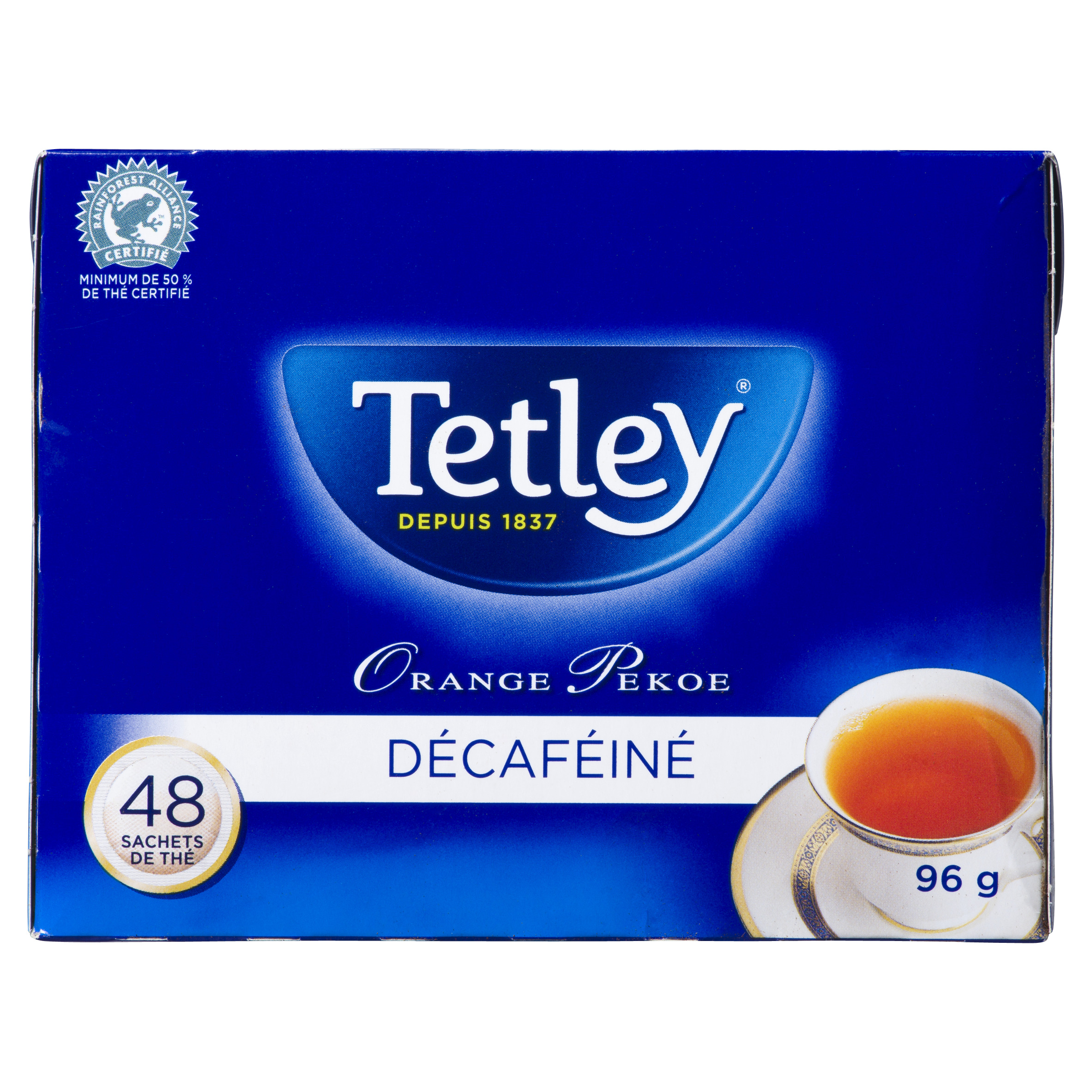 Buy Tetley Tea Decaffeinated Orange Pekoe 48 Tea Bags | Safeway Canada