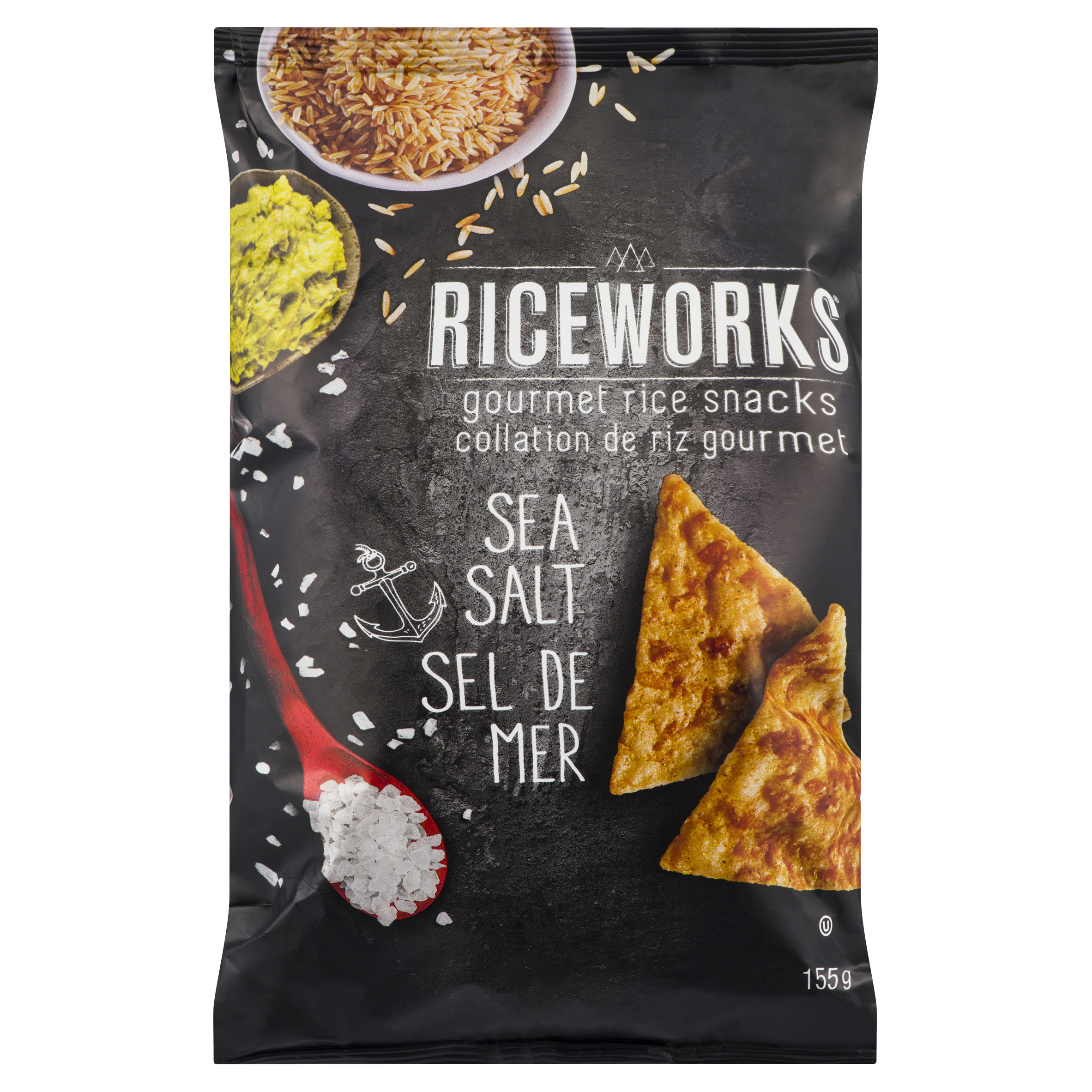 Buy Riceworks Brown Rice Snacks Sea Salt 155 g | FreshCo