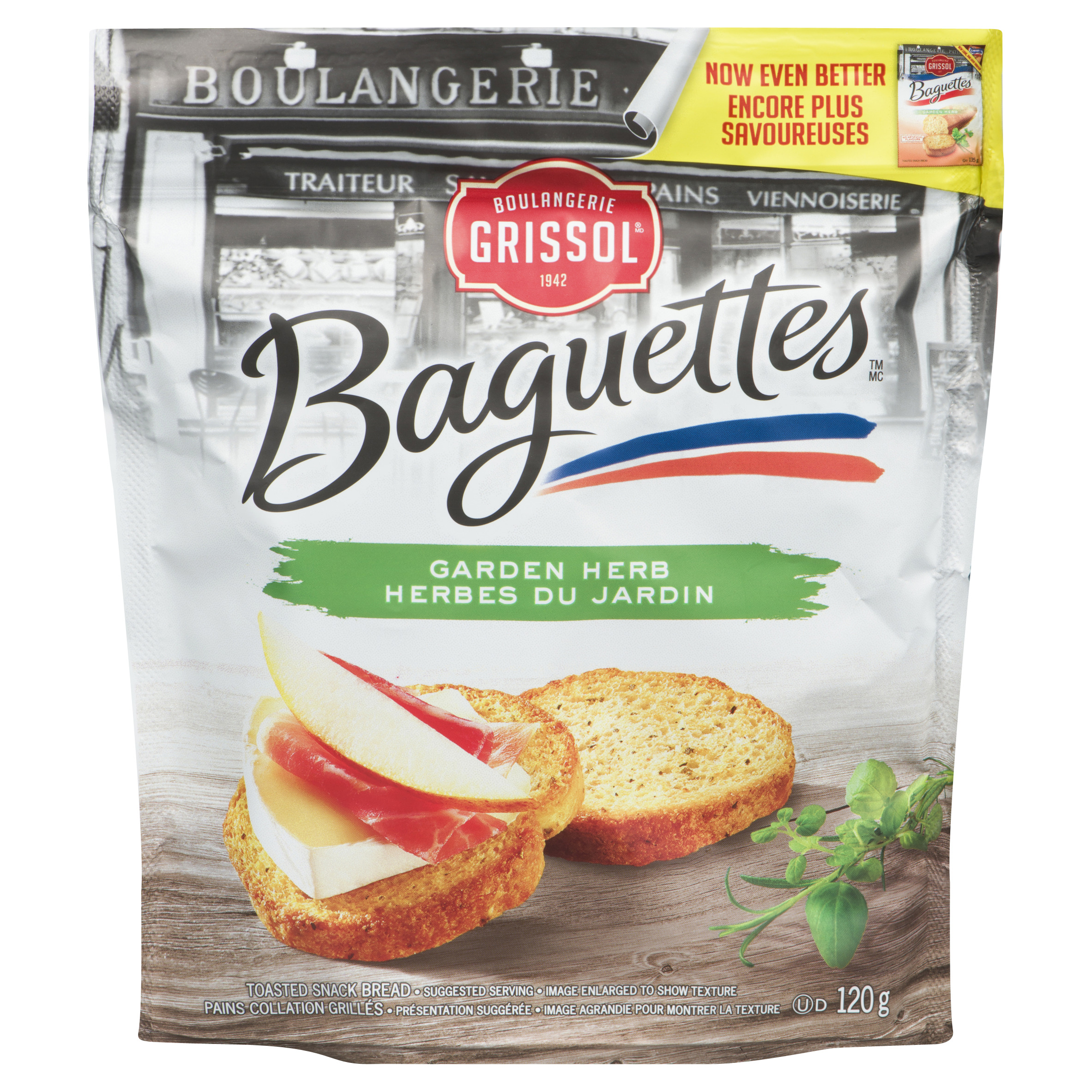 Grissol Baguettes Garden Herb