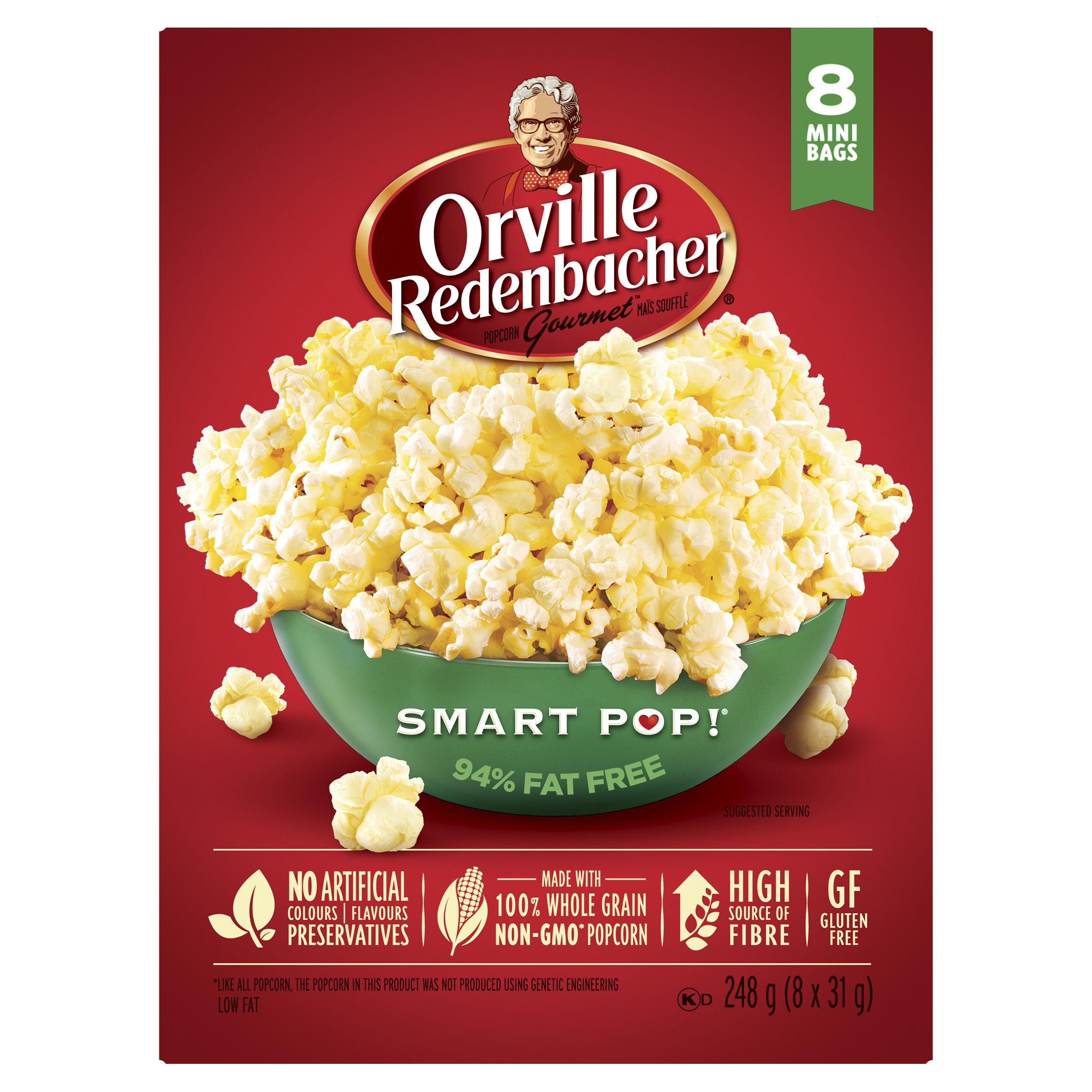 Orville Redenbacher Gluten-Free Popcorn Smart Pop