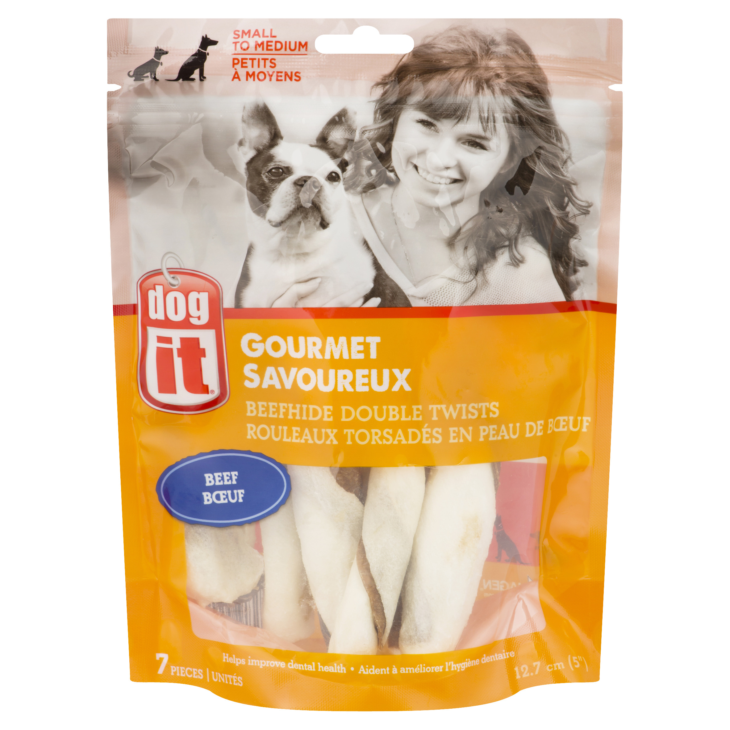 Gourmet Beefhide Double Beef Flavour Twists
