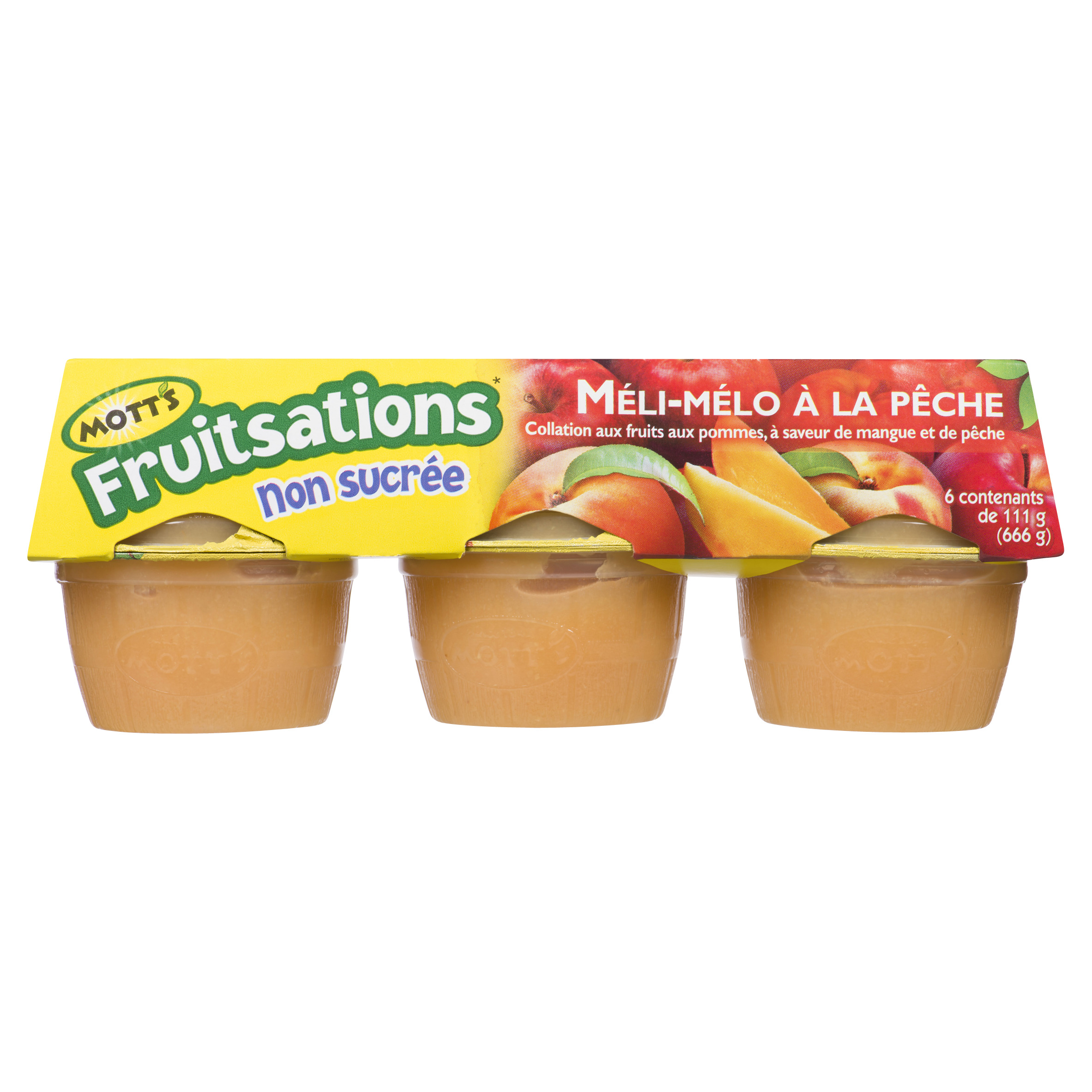 Buy Mott's Fruitsations Fruit Snacks Unsweetened Peach Medley 6 x
