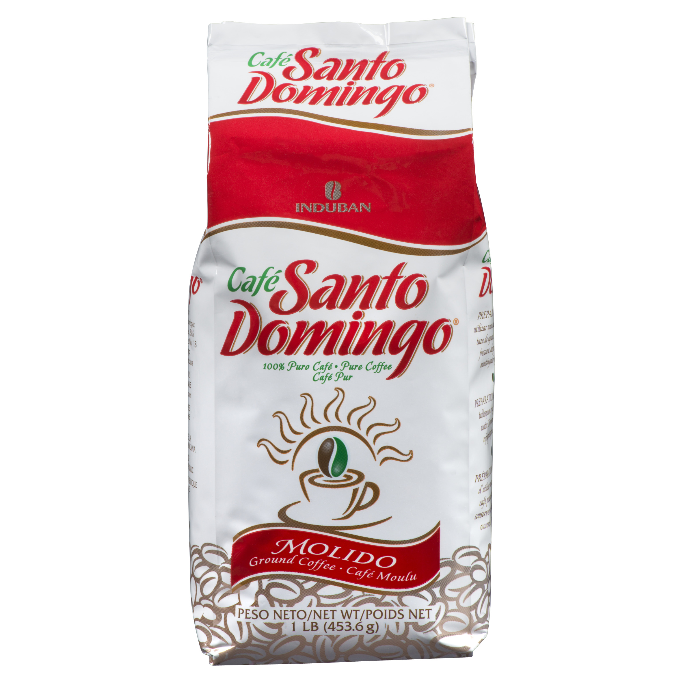 Buy Cafe Santo Domingo Ground Coffee Molido 454 g | IGA