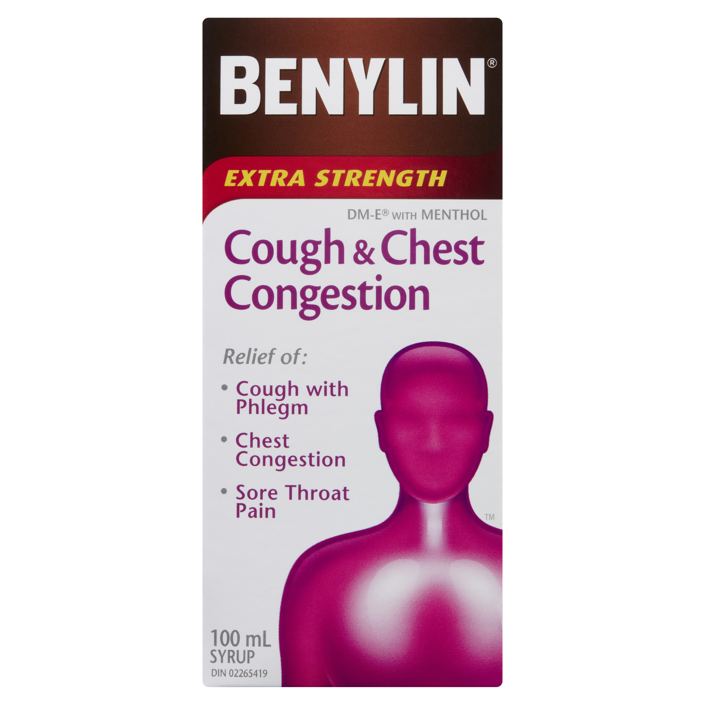 Buy Benylin Cough Syrup DM-E Extra Strength 100 ml | Safeway Canada