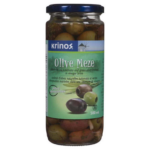 Krinos Olive Meze Pitted