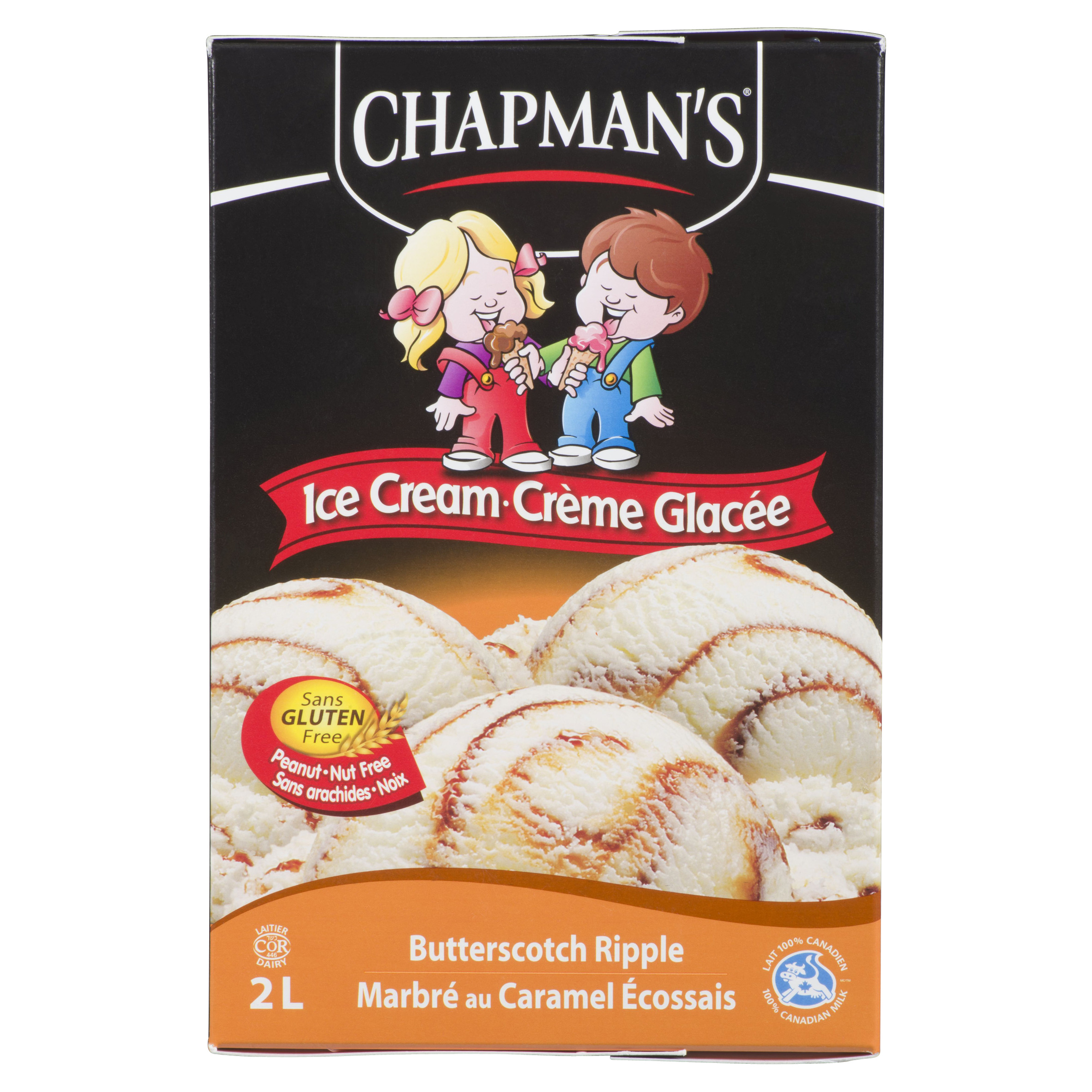 Buy Chapman's Ice Cream Butterscotch Ripple 2 L | Foodland