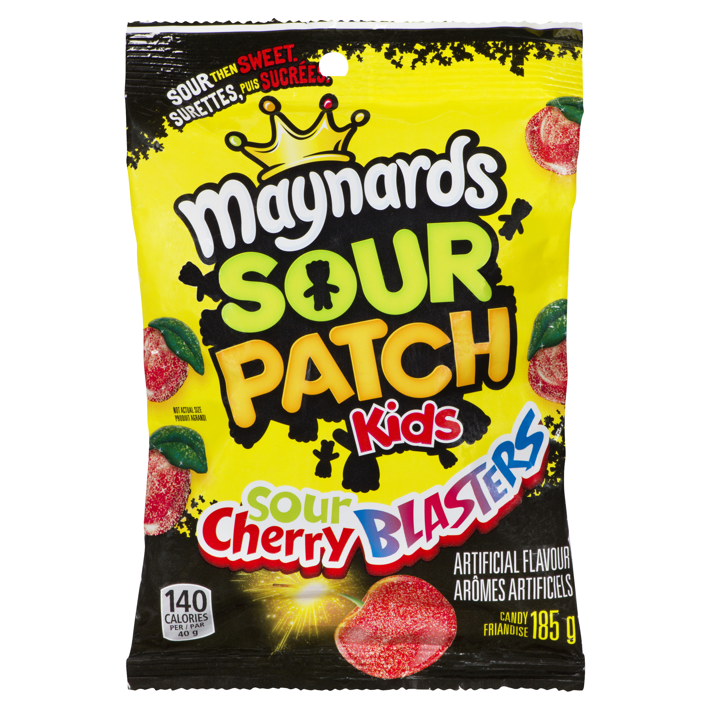 Buy Maynards Kids Candy Sour Patch Sour Cherry Blasters 185 g | Sobeys Inc.
