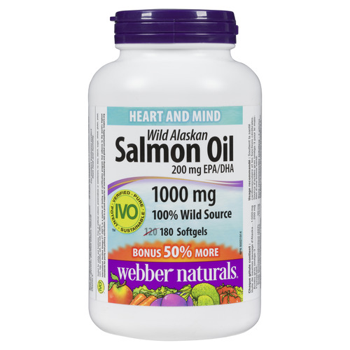 Webber Naturals Alaskan Salmon Oil