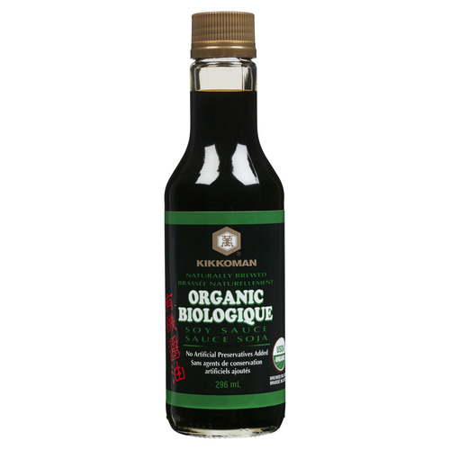 Buy Kikkoman Organic Soya Sauce 296 ml | Thrifty Foods