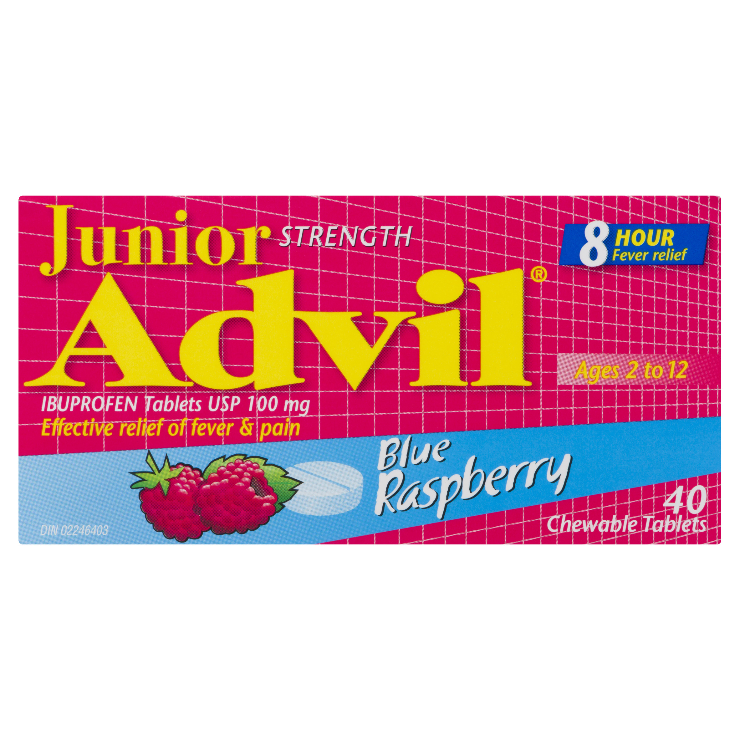 Buy Children's Advil Chewable Tablets Blue Raspberry 40 EA | Safeway Canada