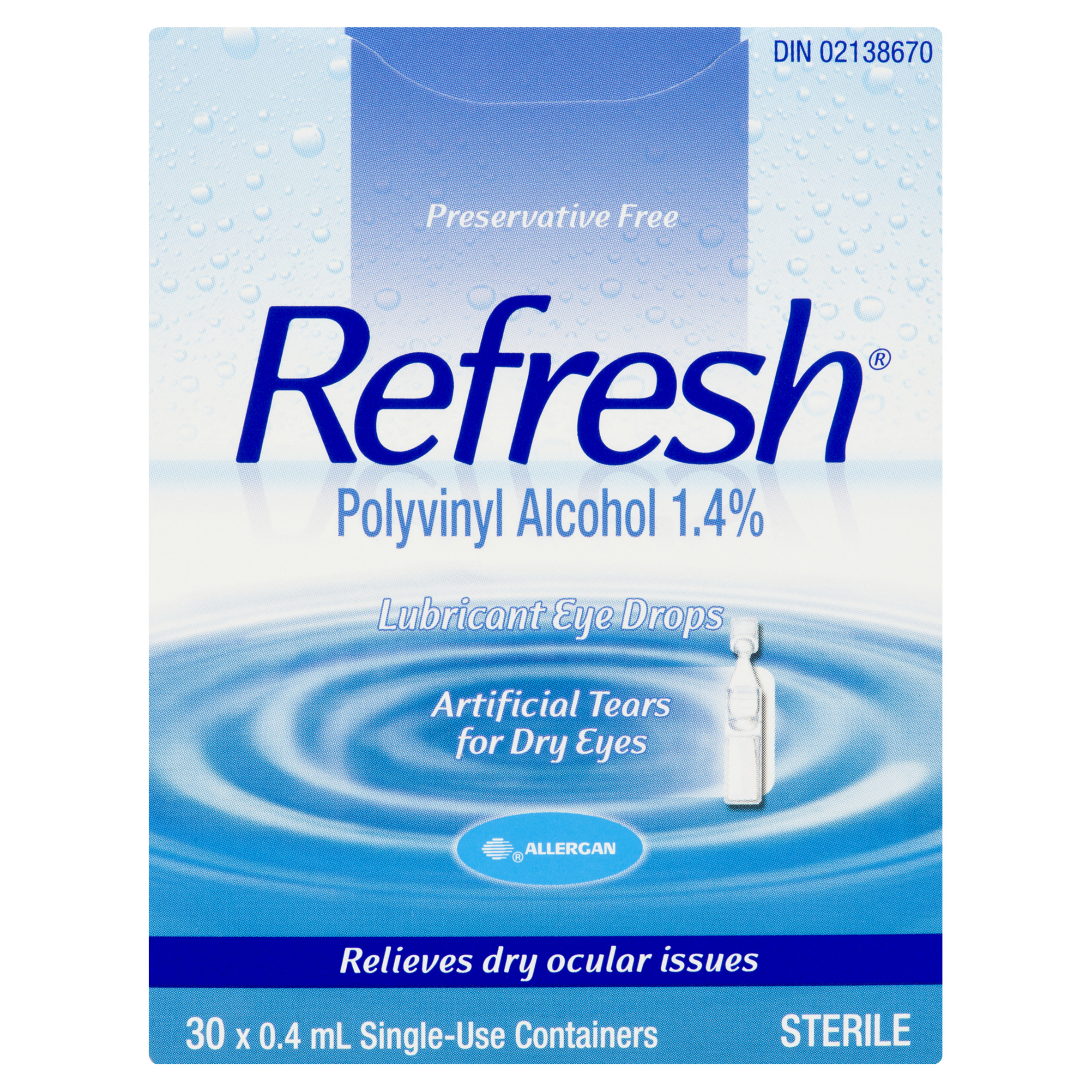 Allergan Artificial Tears Refresh Solution
