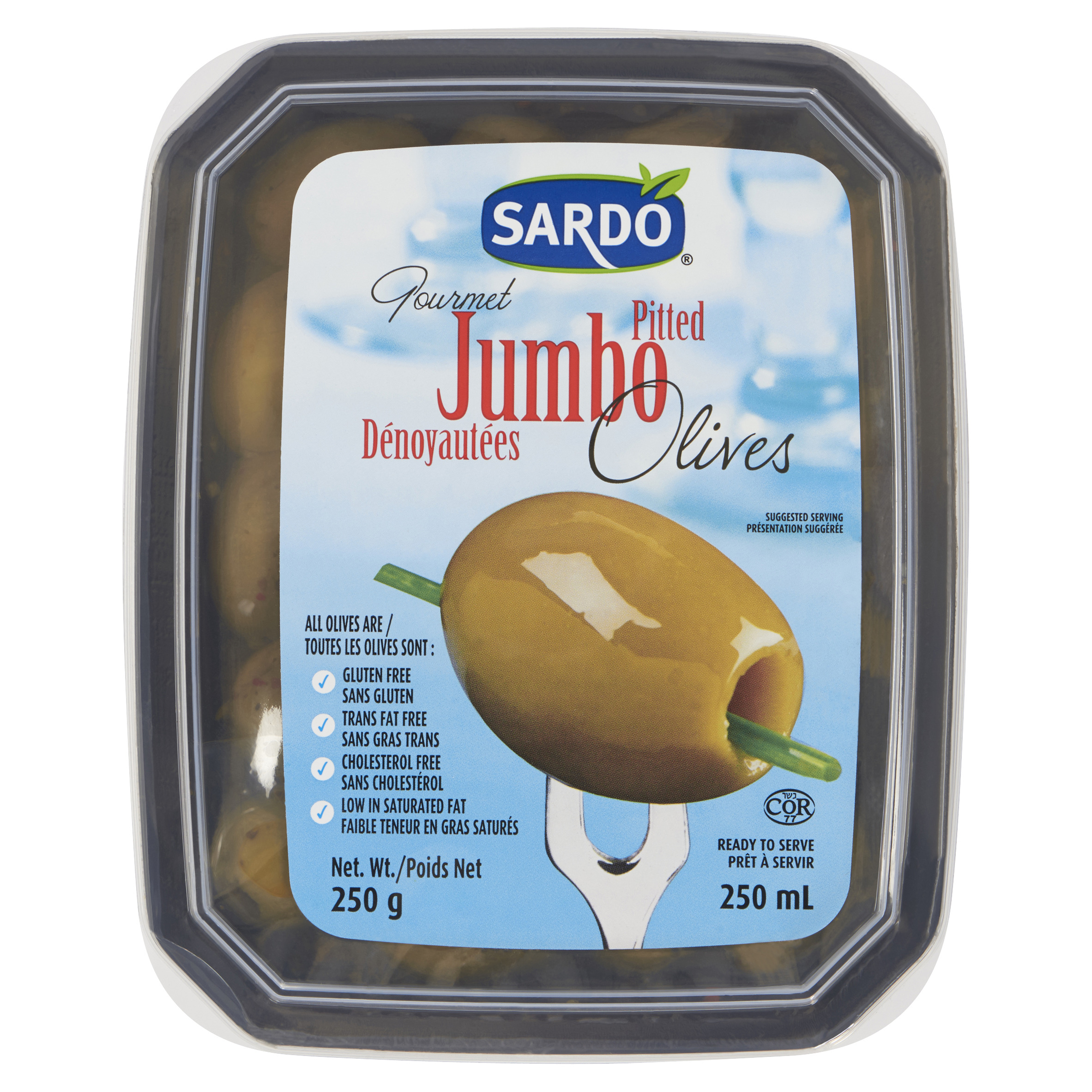 Sardo Jumbo Pitted Olives