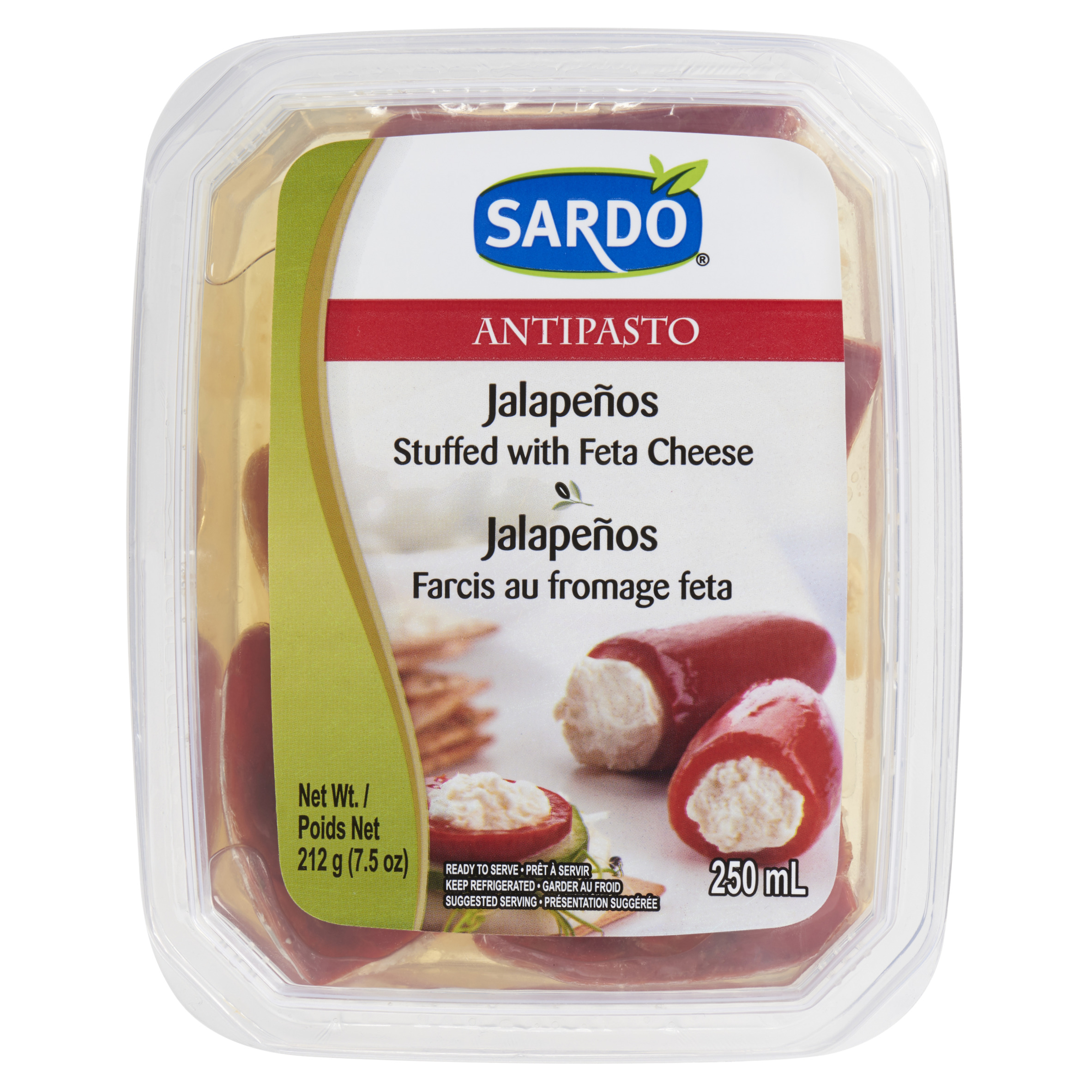 Sardo Jalapenos With Feta