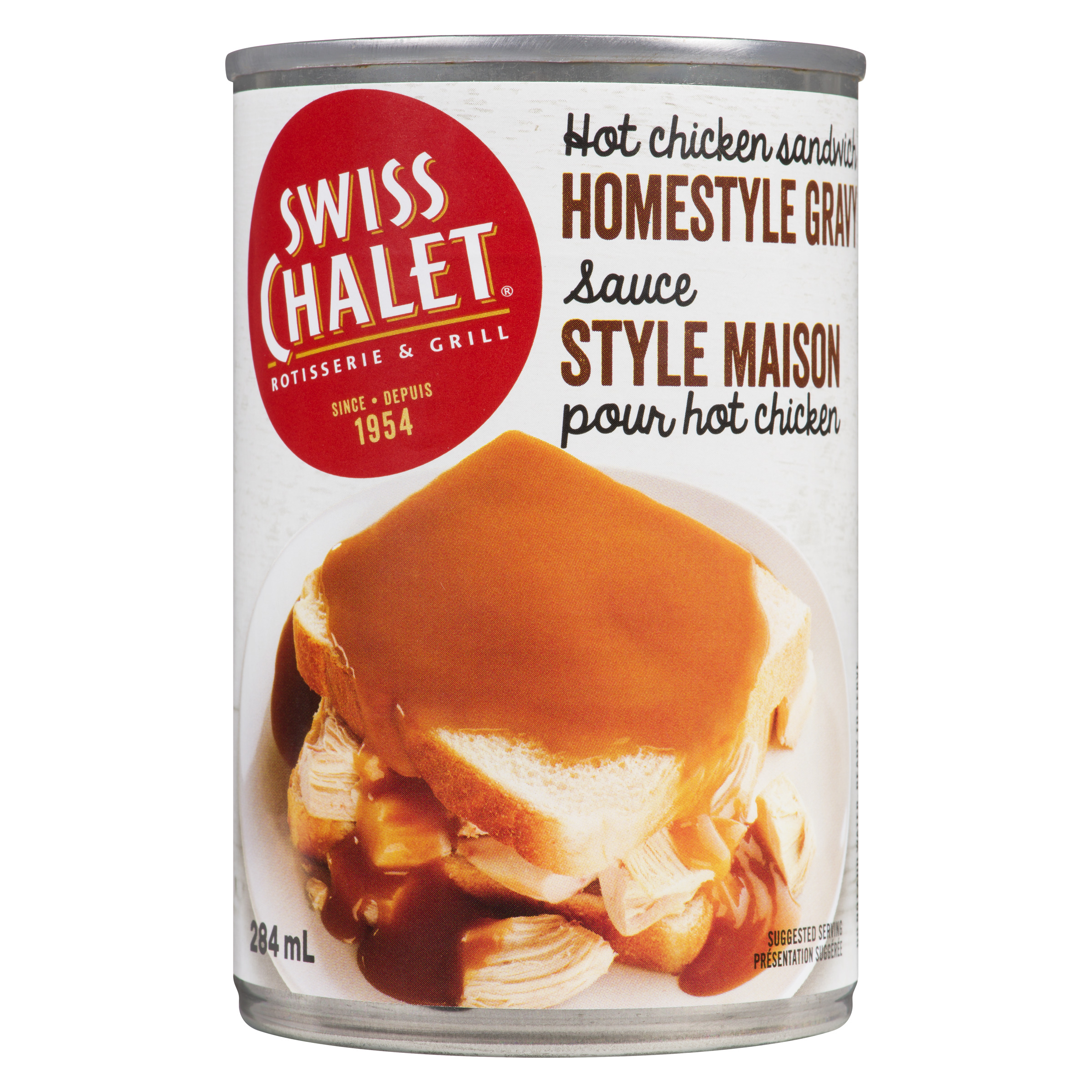 Swiss Chalet Hot Chicken Sandwich Homestyle Gravy